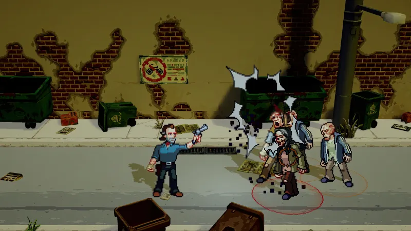 New Pixel-Art Walking Dead Game Is Basically Streets Of Rage With Rick