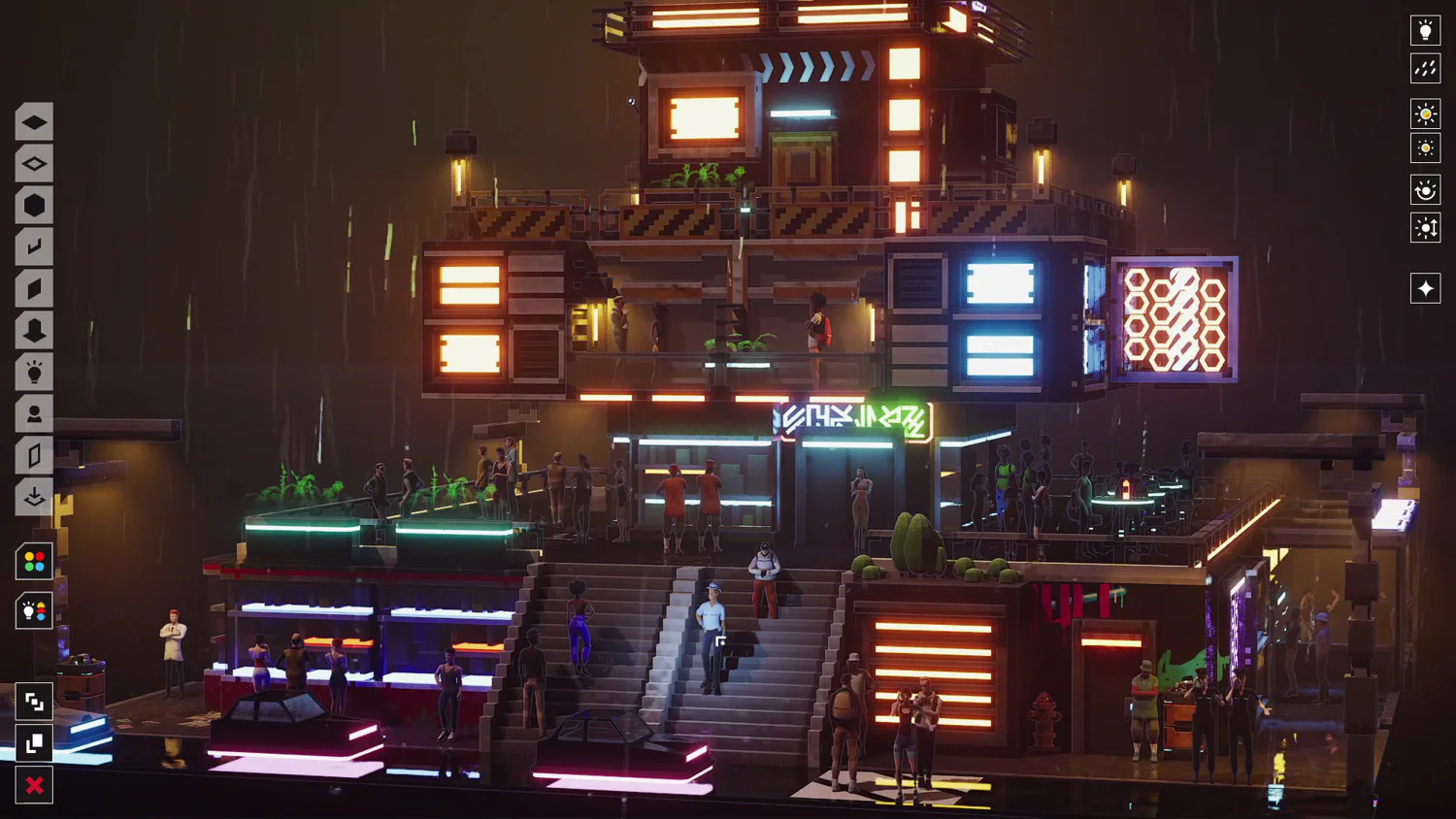 1785424098 284 Midnight Moments debutta su Steam il diorama cyberpunk rilassante