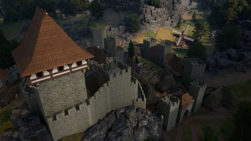 Disegna le tue mura, piazza la torre, difendi il regno: Bergfried è il city builder che aspettavi 4 bergfried