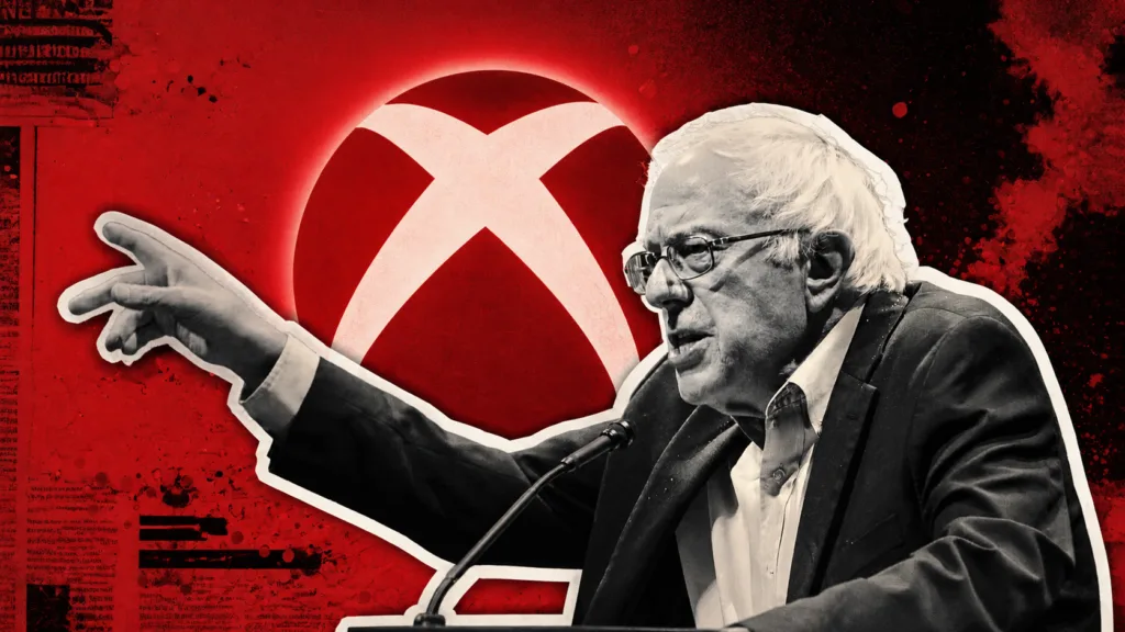 bernie sanders xbox microsoft