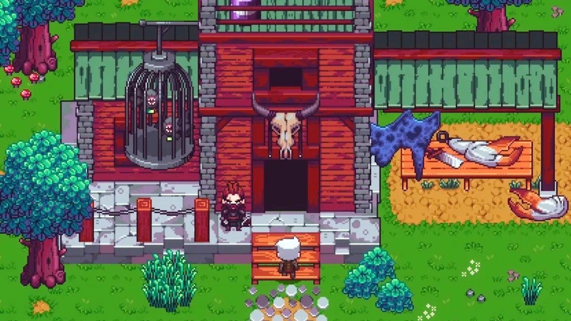 L'ibrido dungeon crawler/life sim Emberville ha una data di lancio. E annuncia un cast stellare 3 emberville early access launch and cast reveal sandbox action rpg 1140x641 1