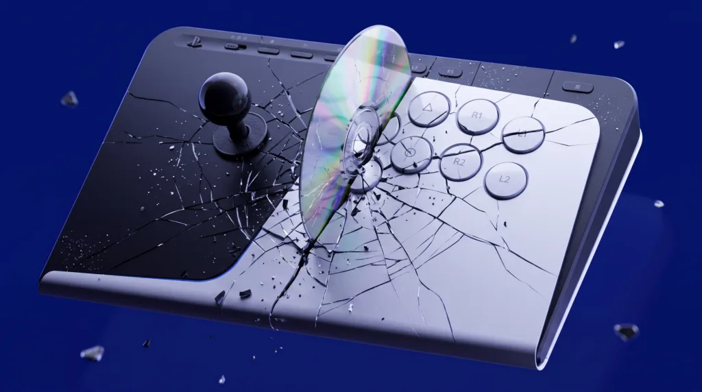 Sony ha sottovalutato la risposta del web all'abbandono dei dischi e ne ha fatto le spese il fight stick 5 sony combat stick disc backlash 1024x572 jpeg