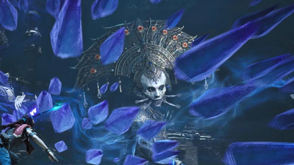 1001 Threads of Mizan: il tappeto volante funziona, il resto si è già visto 6 Uno scontro con un jinn colossale in 1001 Threads of Mizan, il debutto di MBC Game Studio