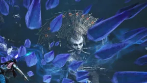 Uno scontro con un jinn colossale in 1001 Threads of Mizan, il debutto di MBC Game Studio