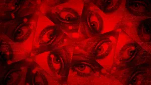 Key art di Precognition, l'horror sci-fi FMV di Sam Barlow e Brandon Cronenberg