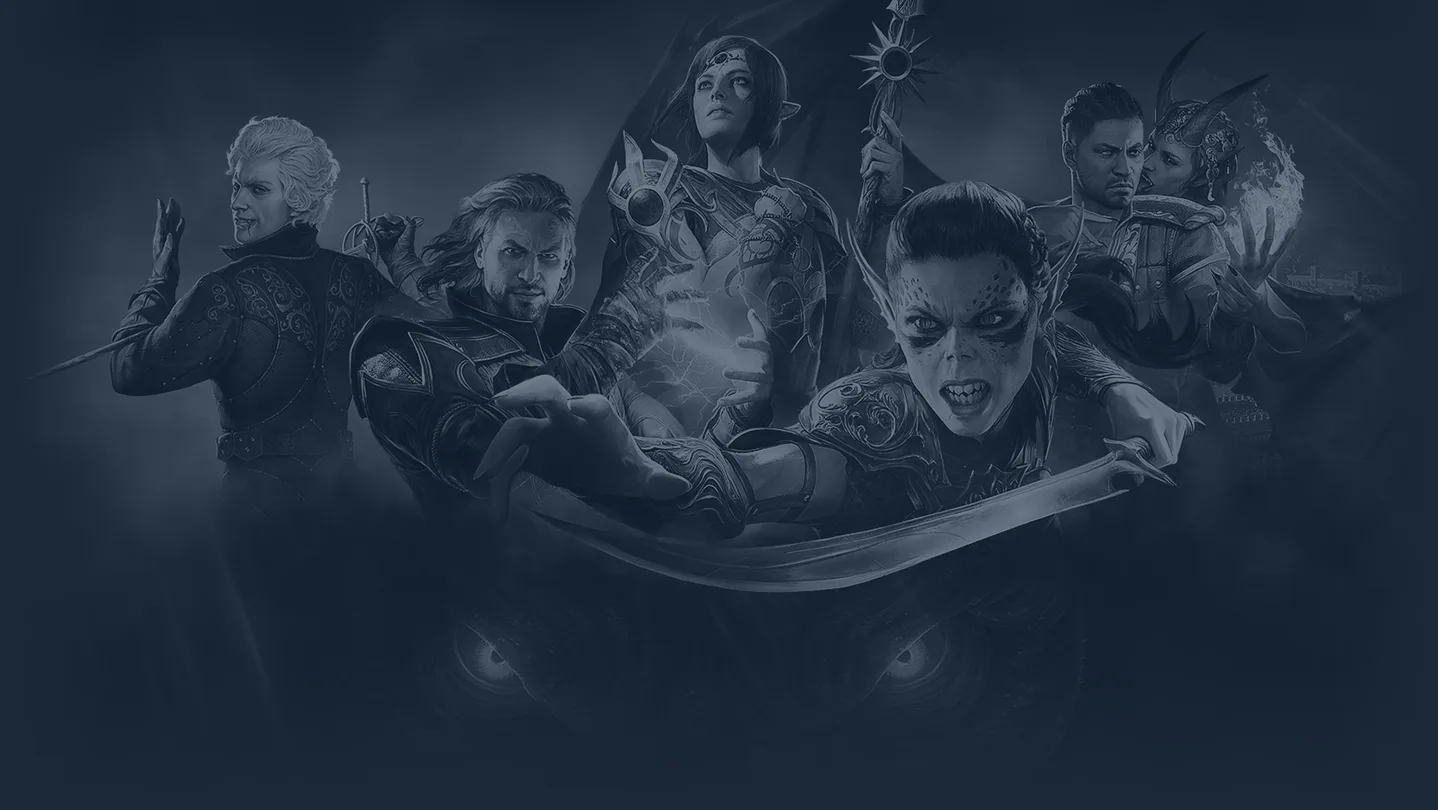 Immagine ufficiale di Baldur's Gate 3, il gioco di Larian Studios al centro del ban su YouTube e TikTok