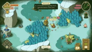 La fortezza volante di Castle Away, autobattler roguelite disegnato a mano di Renegade Games