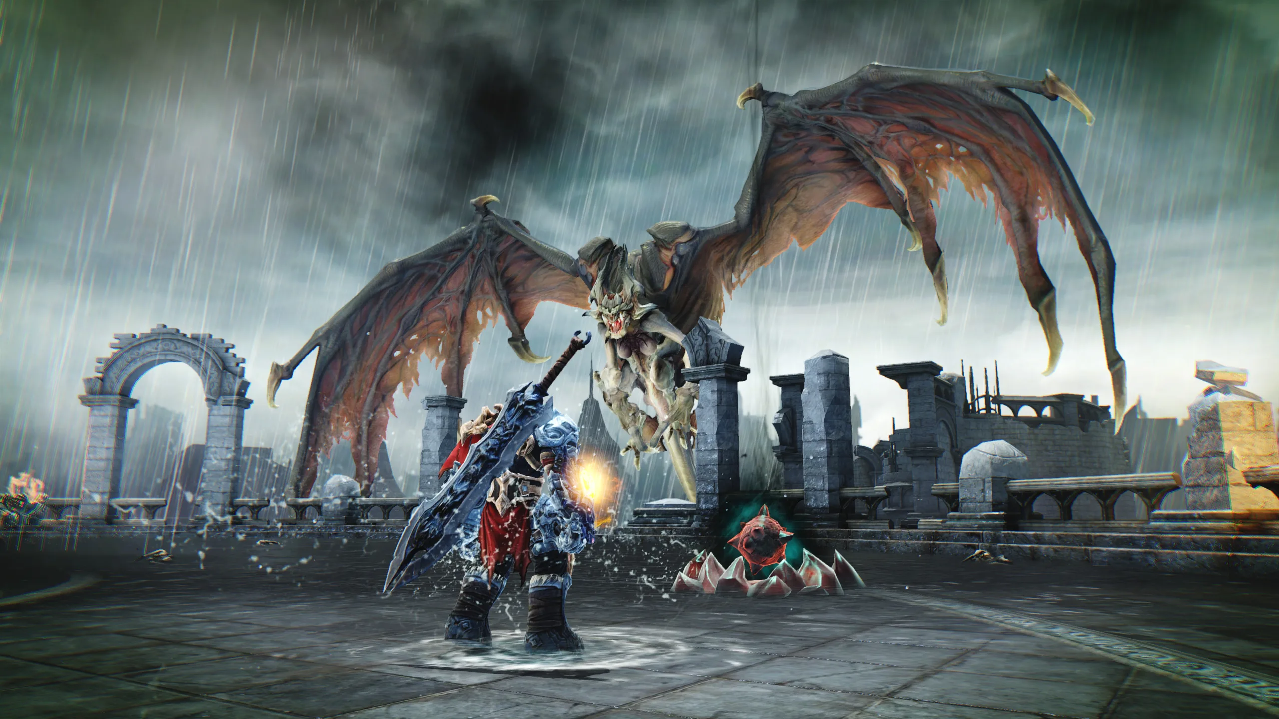 Uno dei Cavalieri dell'Apocalisse di Darksiders, la serie di cui Embracer ha datato il quarto capitolo