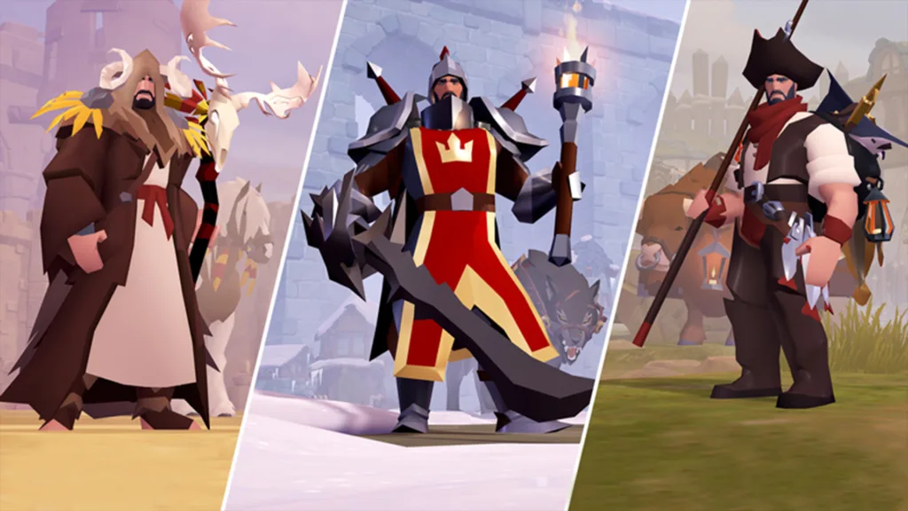 Image of Albion Online characters