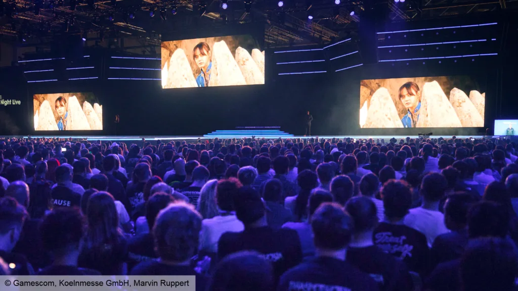 Tutto quello che è stato presentato alla Opening Night Live della gamescom 2026 3 Il pubblico dell'Opening Night Live della gamescom 2026 davanti al palco di Colonia