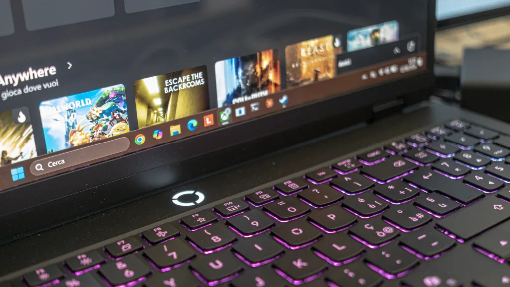 Lenovo Legion Pro 5 16IAX10H, il laptop gaming testato nella recensione