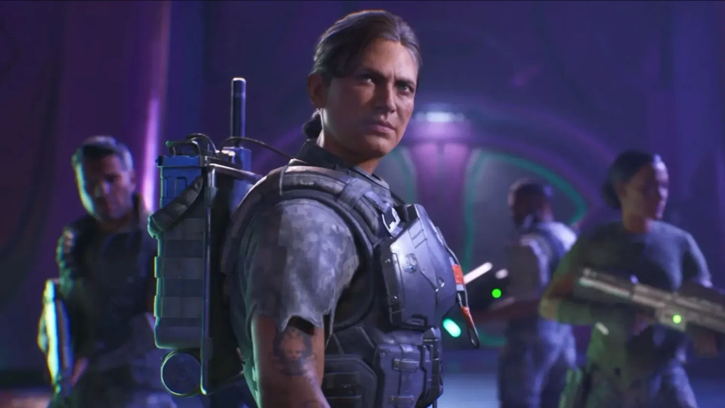 Il tenente Williams degli ODST in Halo: Campaign Evolved