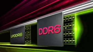 Un modulo di memoria LPDDR6, il tipo che CXMT ha avviato in produzione di massa in Cina