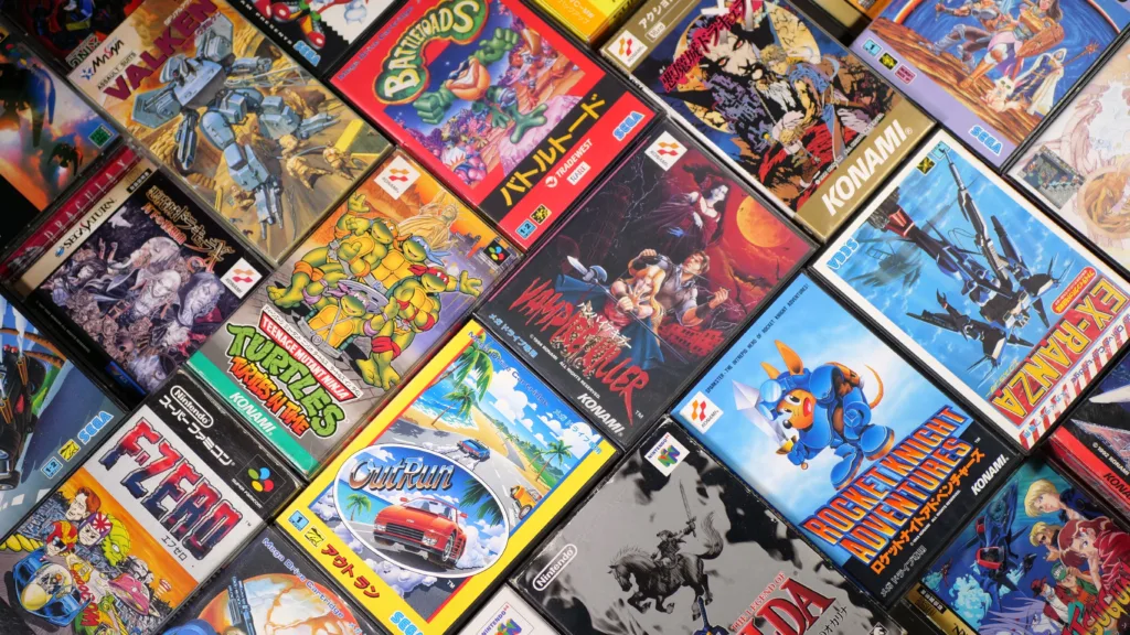 Xbox è il 4 per cento dei giochi fisici venduti in America, Nintendo il 63 3 Scaffale di videogiochi fisici in un negozio