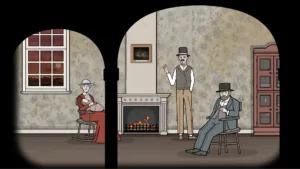 La tenuta Vanderboom in Servant of the Lake, il punta e clicca di Rusty Lake