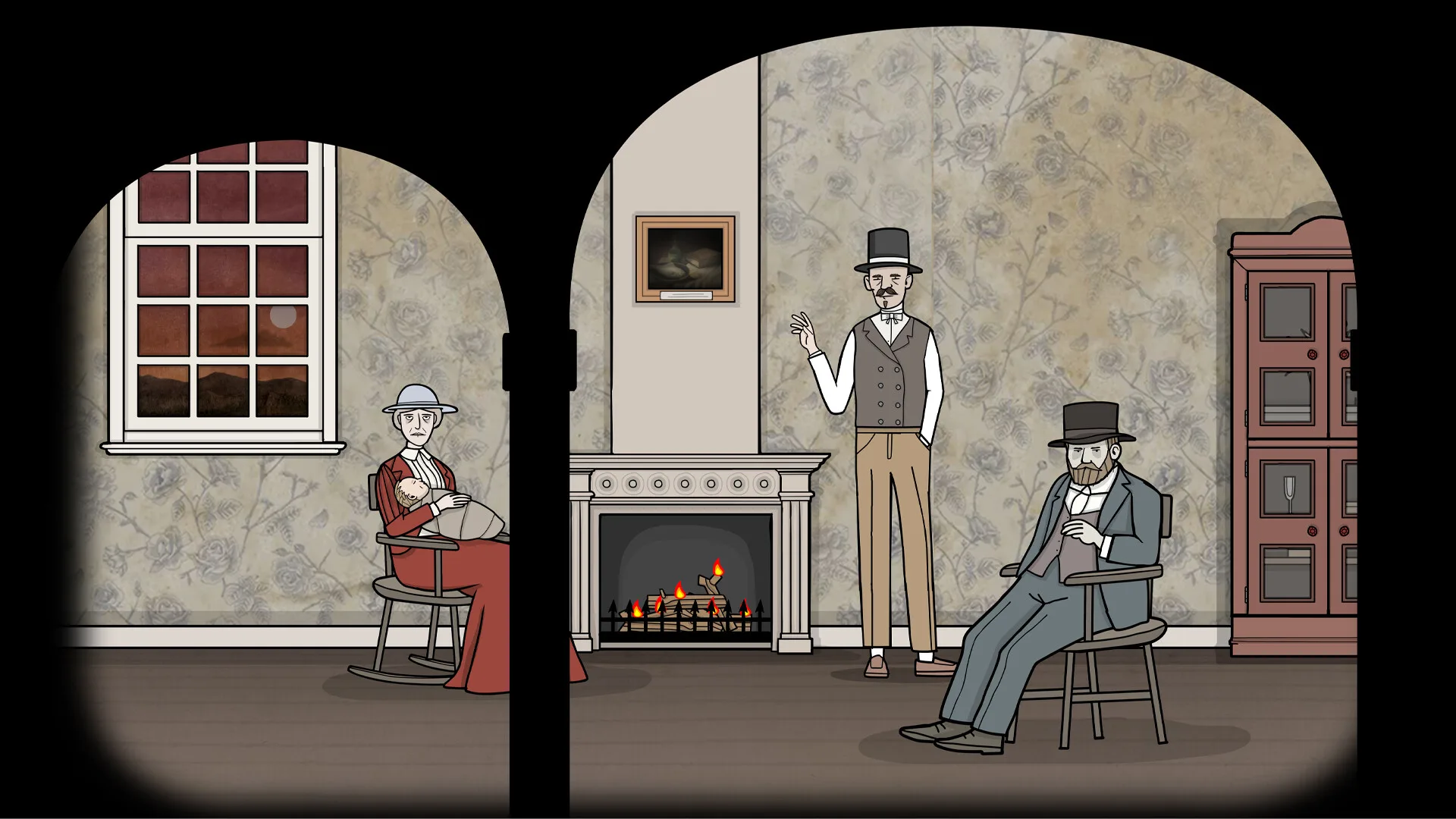 La tenuta Vanderboom in Servant of the Lake, il punta e clicca di Rusty Lake