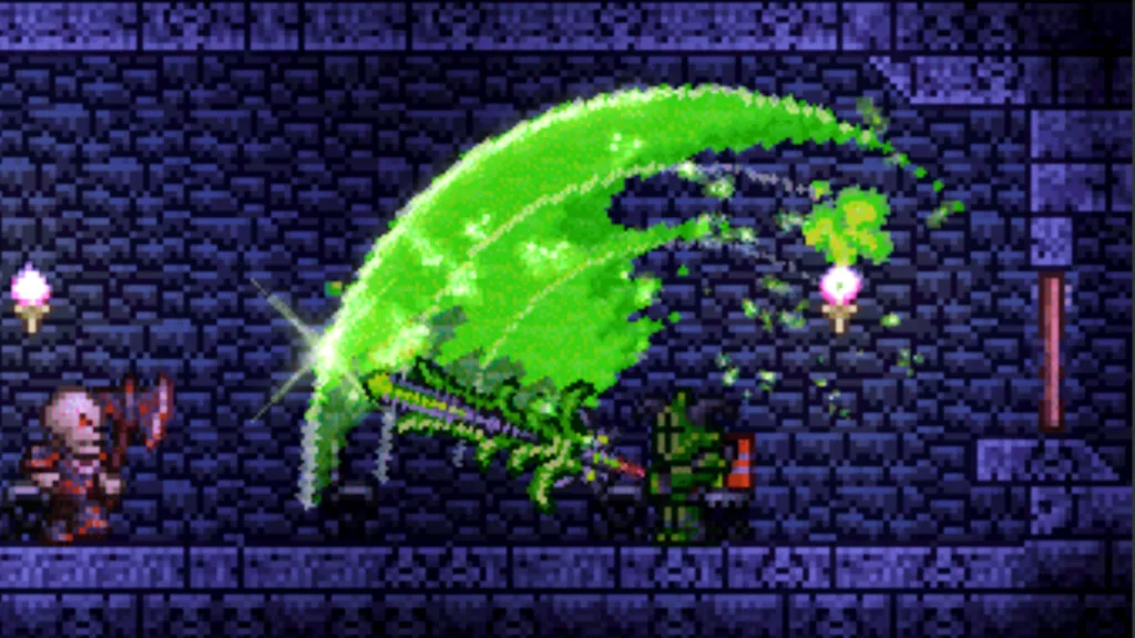 Terraria 1.4.5.7 is almost here, with gassy greatswords and trick projectiles