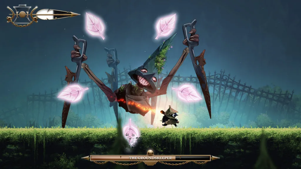 Glimmer con il fiammifero in Well Dweller, il metroidvania di Kyle Thompson