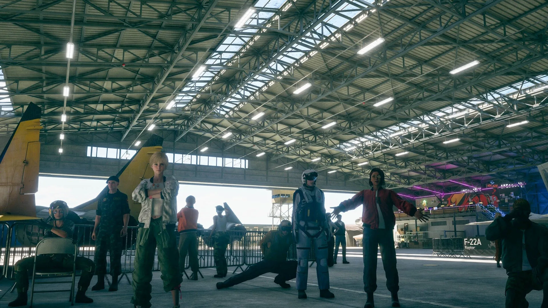 Schermata di gioco di Ace Combat 8: Wings of Theve, il gioco di combattimento aereo che esce il 2 ottobre