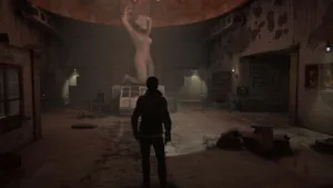 Una scena di Becrowned, survival horror indie in stile anni 90
