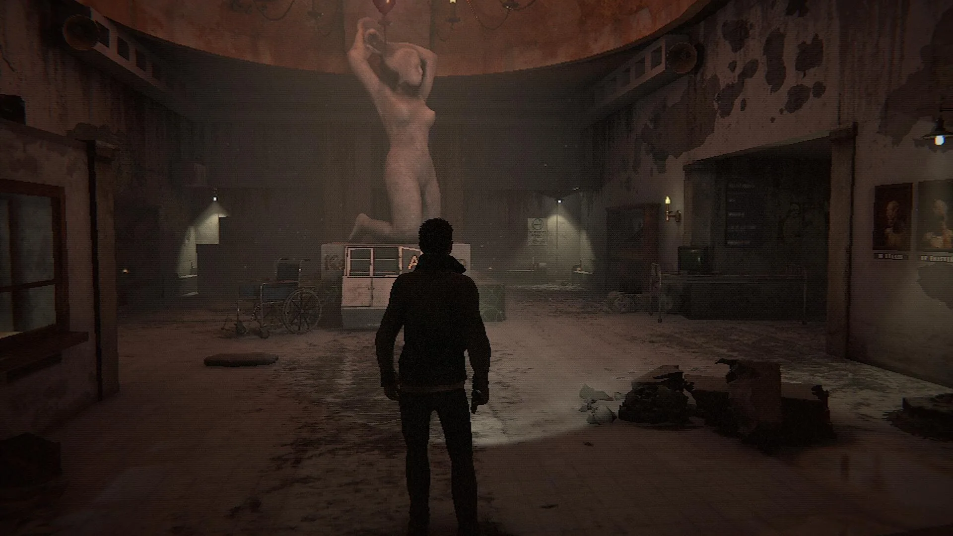 Una scena di Becrowned, survival horror indie in stile anni 90
