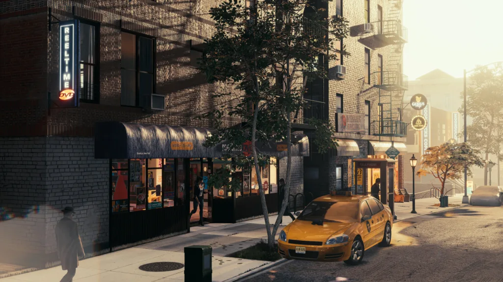 Schermata di BLACKWOOD, l'action in terza persona di AttritoM7 Productions ambientato nella New York del 2012