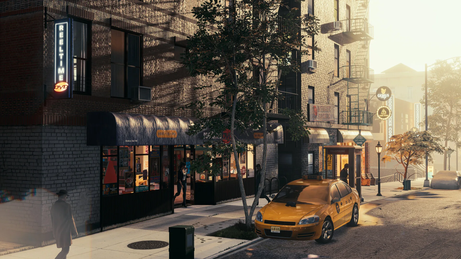 Schermata di BLACKWOOD, l'action in terza persona di AttritoM7 Productions ambientato nella New York del 2012