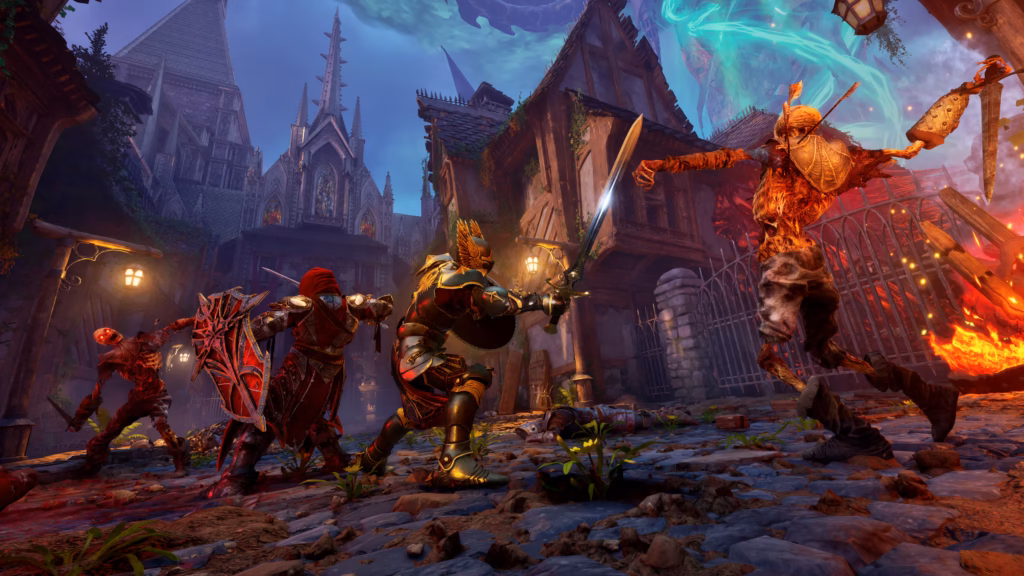 Immagine promozionale di Crimson Moon, il gioco sviluppato da ProbablyMonsters