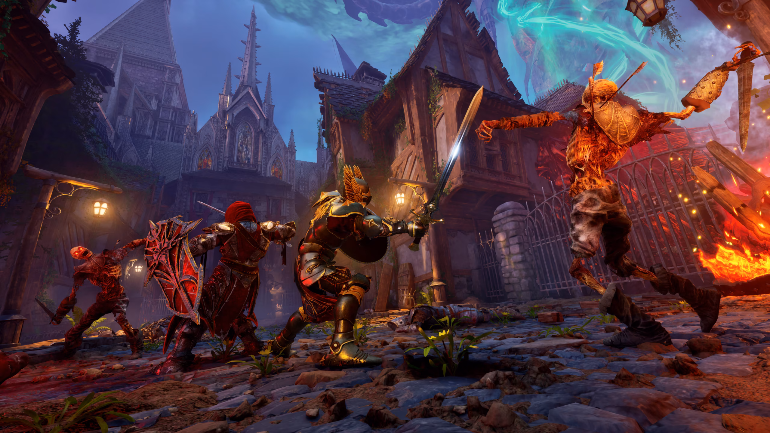 Immagine promozionale di Crimson Moon, il gioco sviluppato da ProbablyMonsters