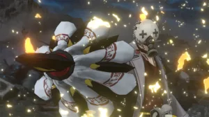 Una scena di combattimento di Gachiakuta: Breakout, l'action RPG tratto dall'anime Gachiakuta