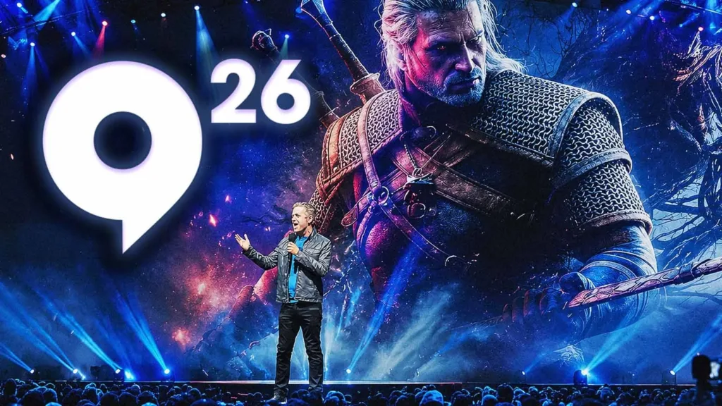 Il palco dell'Opening Night Live della gamescom 2026 a Colonia