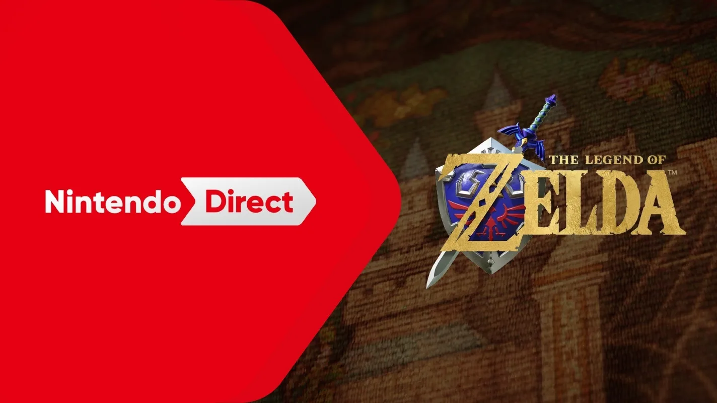 Immagine promozionale dei due Nintendo Direct dell'8 e 9 settembre 2026, uno dedicato ai quarant'anni di The Legend of Zelda