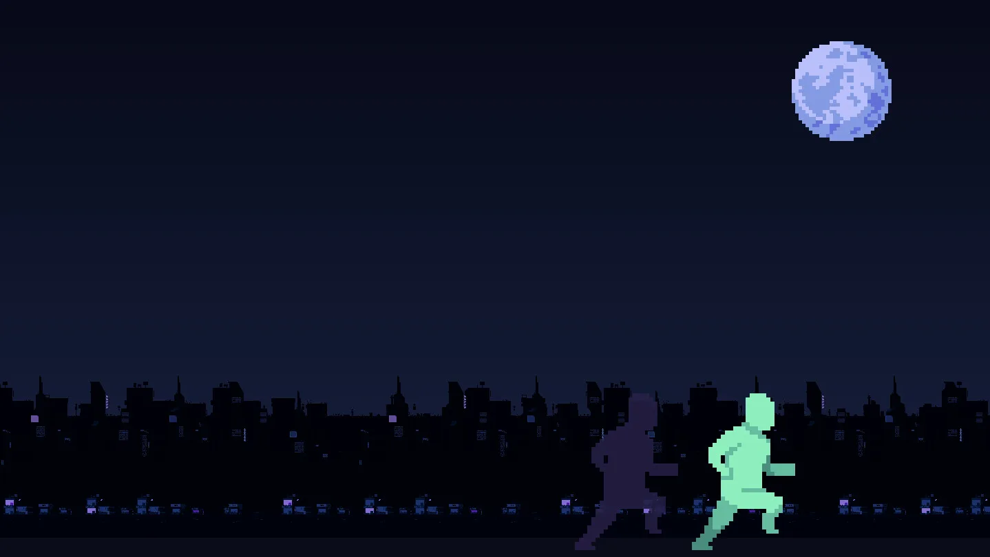 La città al neon di SIX SECOND SHADOW, il precision platformer di Tilewise