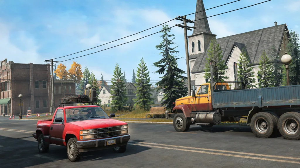 Una schermata di SnowRunner, il simulatore di guida fuoristrada di Saber Interactive citato da Tim Willits