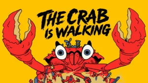 L'illustrazione di The Crab Is Walking, il city builder roguelite di Hypnohead