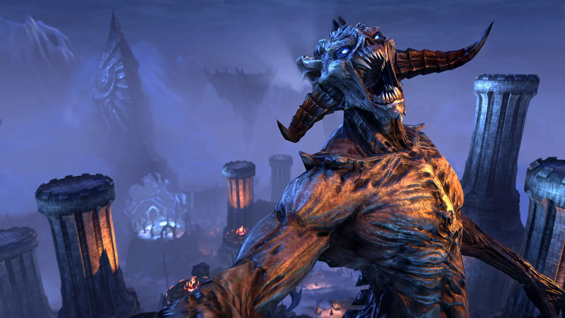 Una scena di The Elder Scrolls Online, il gioco di ruolo online di ZeniMax Online Studios ambientato a Tamriel
