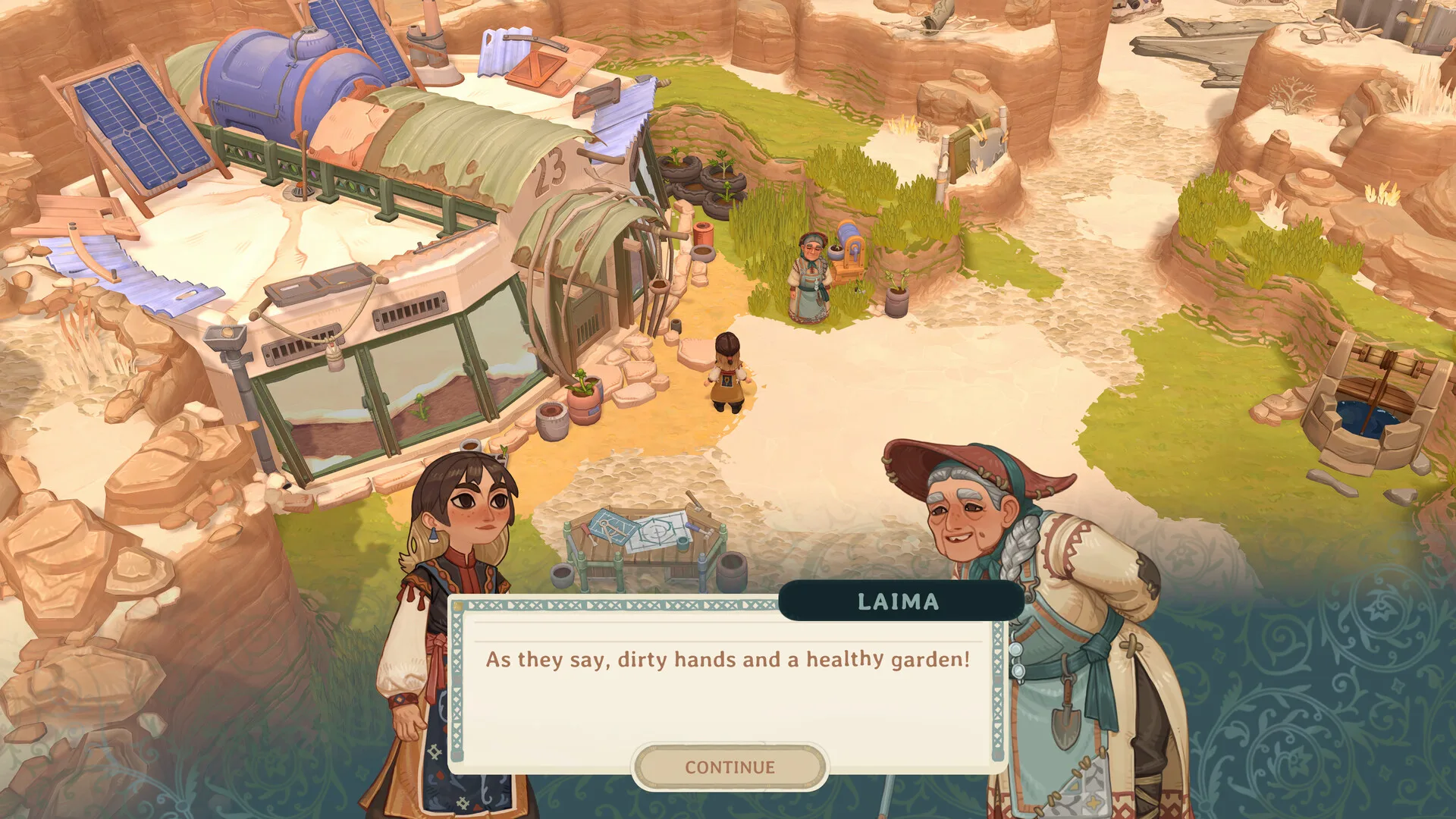 Una scena di The Regreening, una delle demo dello Stronger Together Demo Showcase su Steam