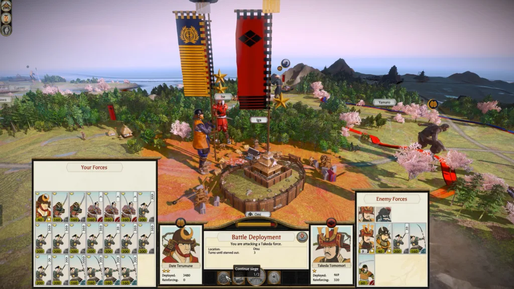 Una battaglia in Total War: Shogun 2 Complete Edition, l'edizione aggiornata dello strategico di Creative Assembly