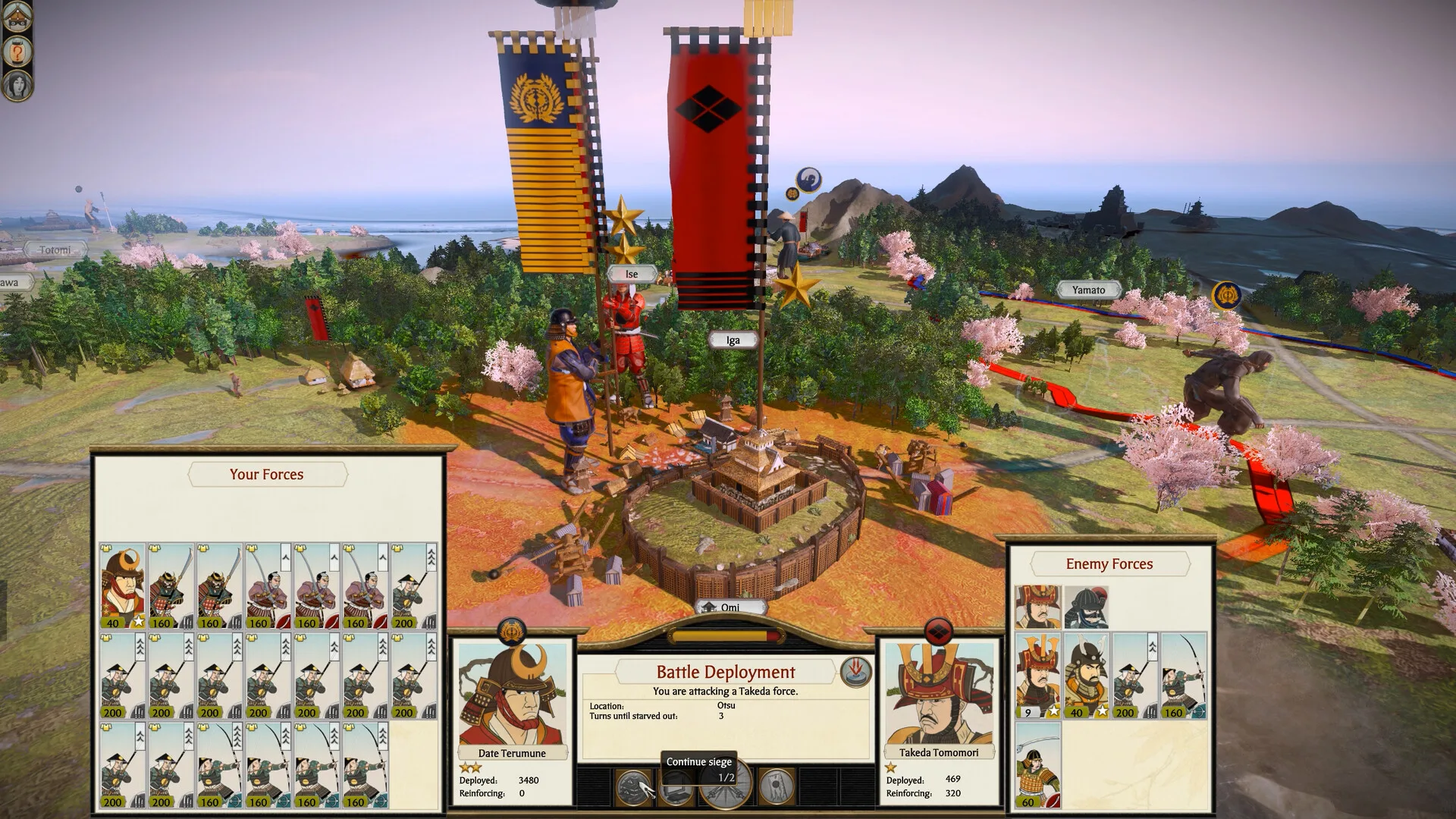 Una battaglia in Total War: Shogun 2 Complete Edition, l'edizione aggiornata dello strategico di Creative Assembly