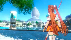 Una scena di Trails in the Sky 2nd Chapter, il remake del gioco di ruolo giapponese di Nihon Falcom
