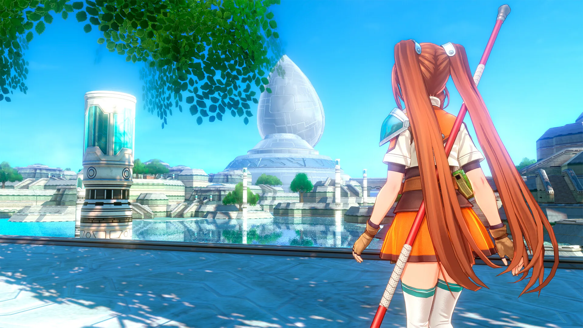 Una scena di Trails in the Sky 2nd Chapter, il remake del gioco di ruolo giapponese di Nihon Falcom