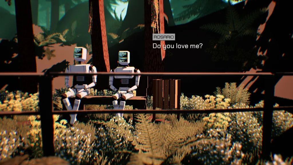Una scena di Virtue and a Sledgehammer, l'avventura narrativa di Deconstructeam