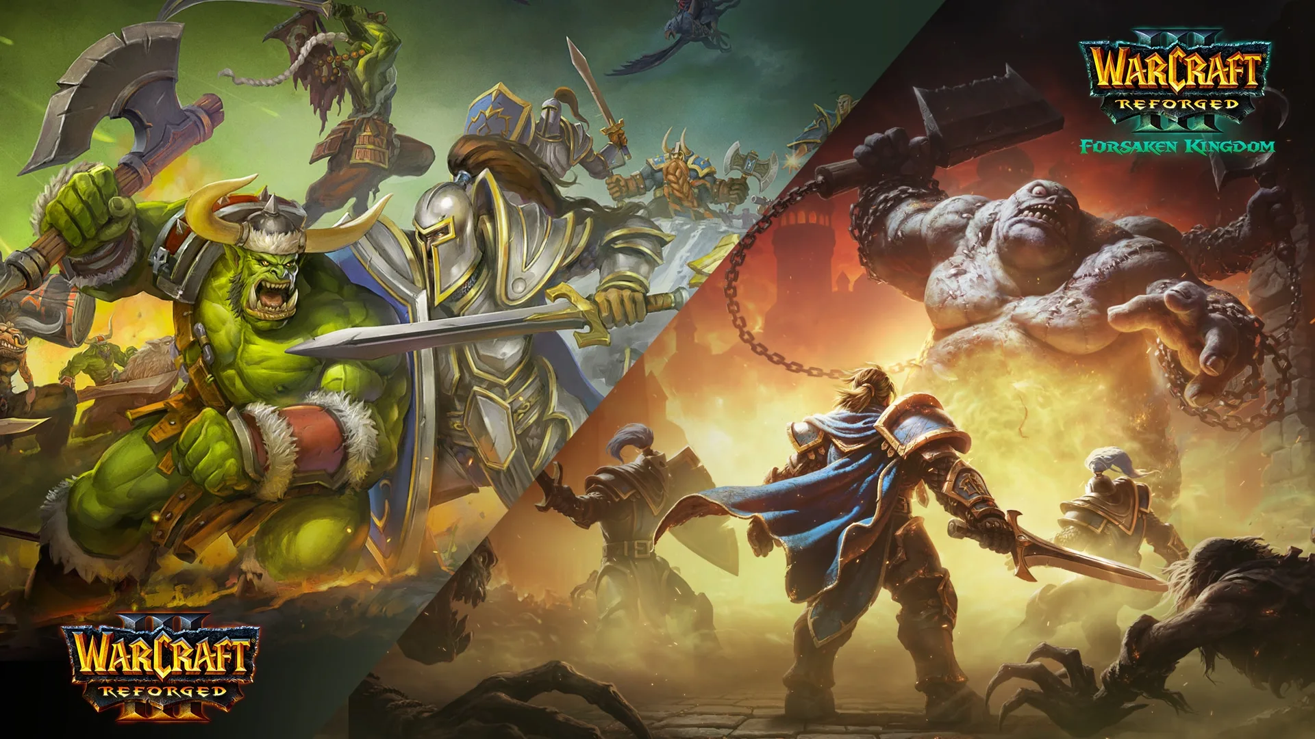 Immagine ufficiale di Warcraft III Reforged: Forsaken Kingdom, la campagna sui Reietti di Lordaeron