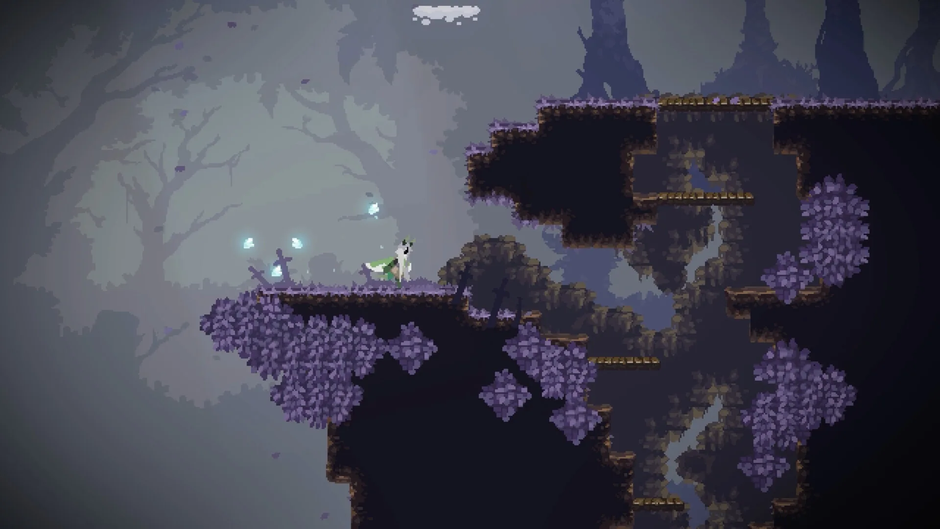 Le rovine in pixel art di Will O Wing, il puzzle platform di Studio Null Games