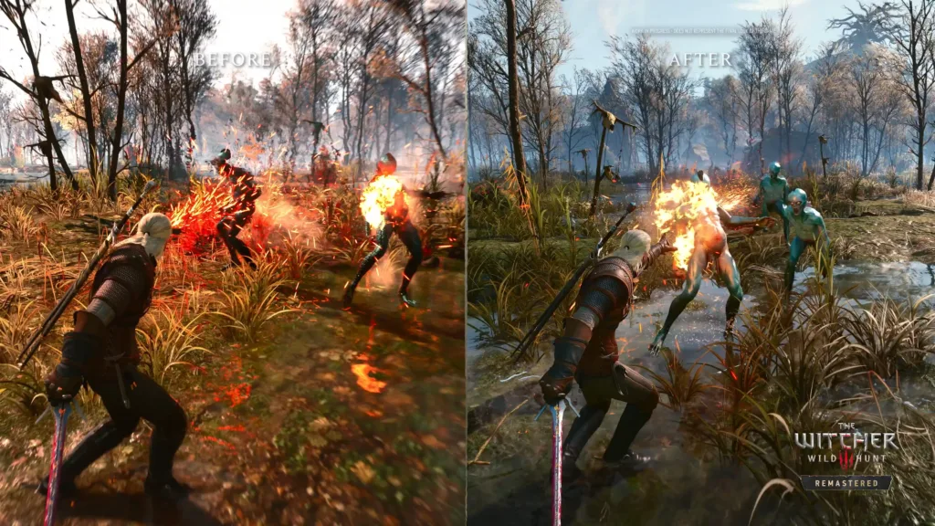 witcher 3 remastered controversia