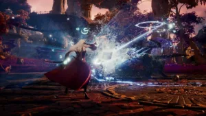 Scena di gioco di AION 2, l'MMORPG di NC uscito su Steam il 5 ottobre 2026