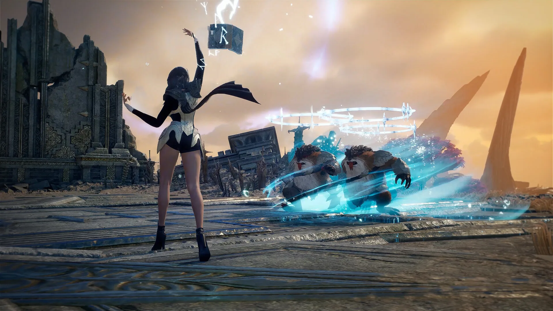 Scena di gioco di AION 2, MMORPG di NC