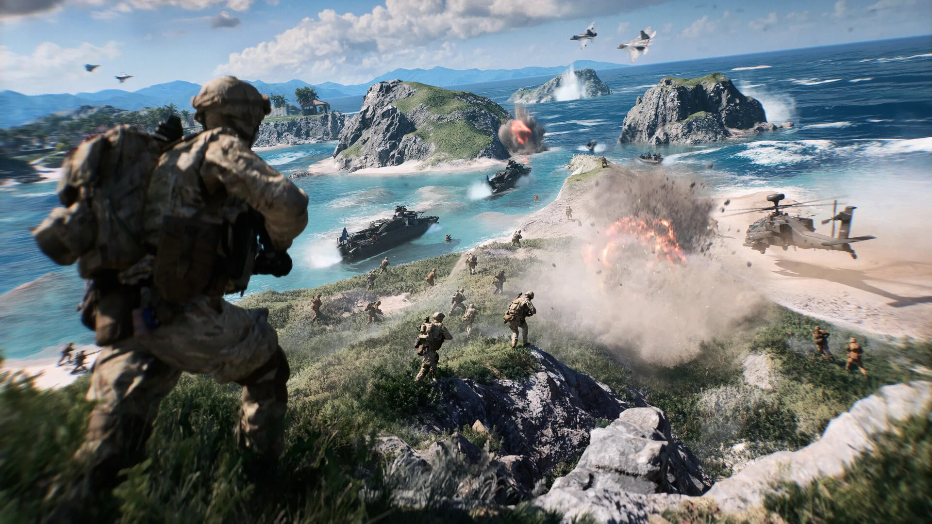 Soldati e mezzi in combattimento in Battlefield 6, il gioco che apre la Stagione 5 a Las Vegas