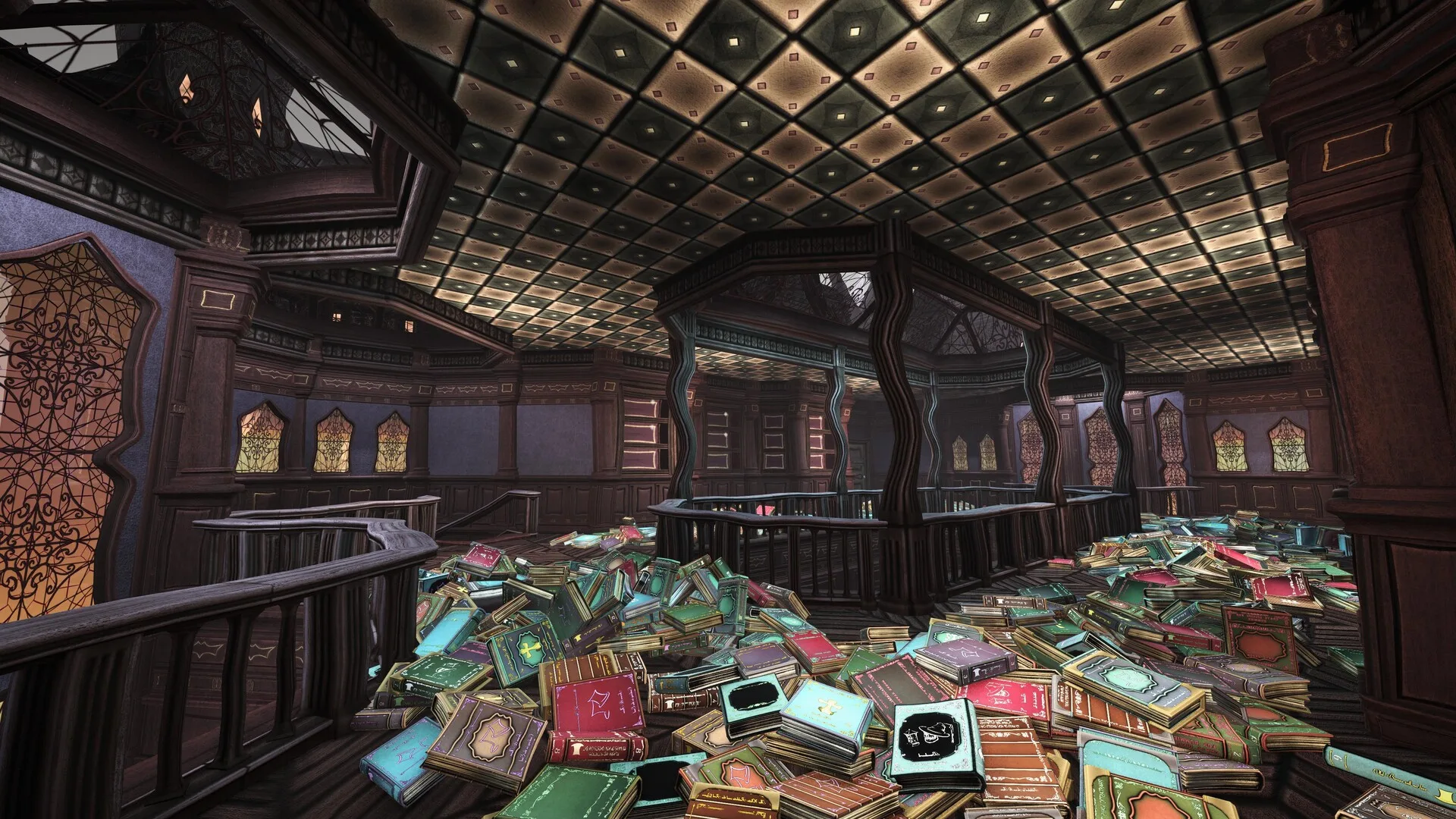 Il vicolo dei negozi magici di Cluttermancer: Tidy Up the Nightmare Alley