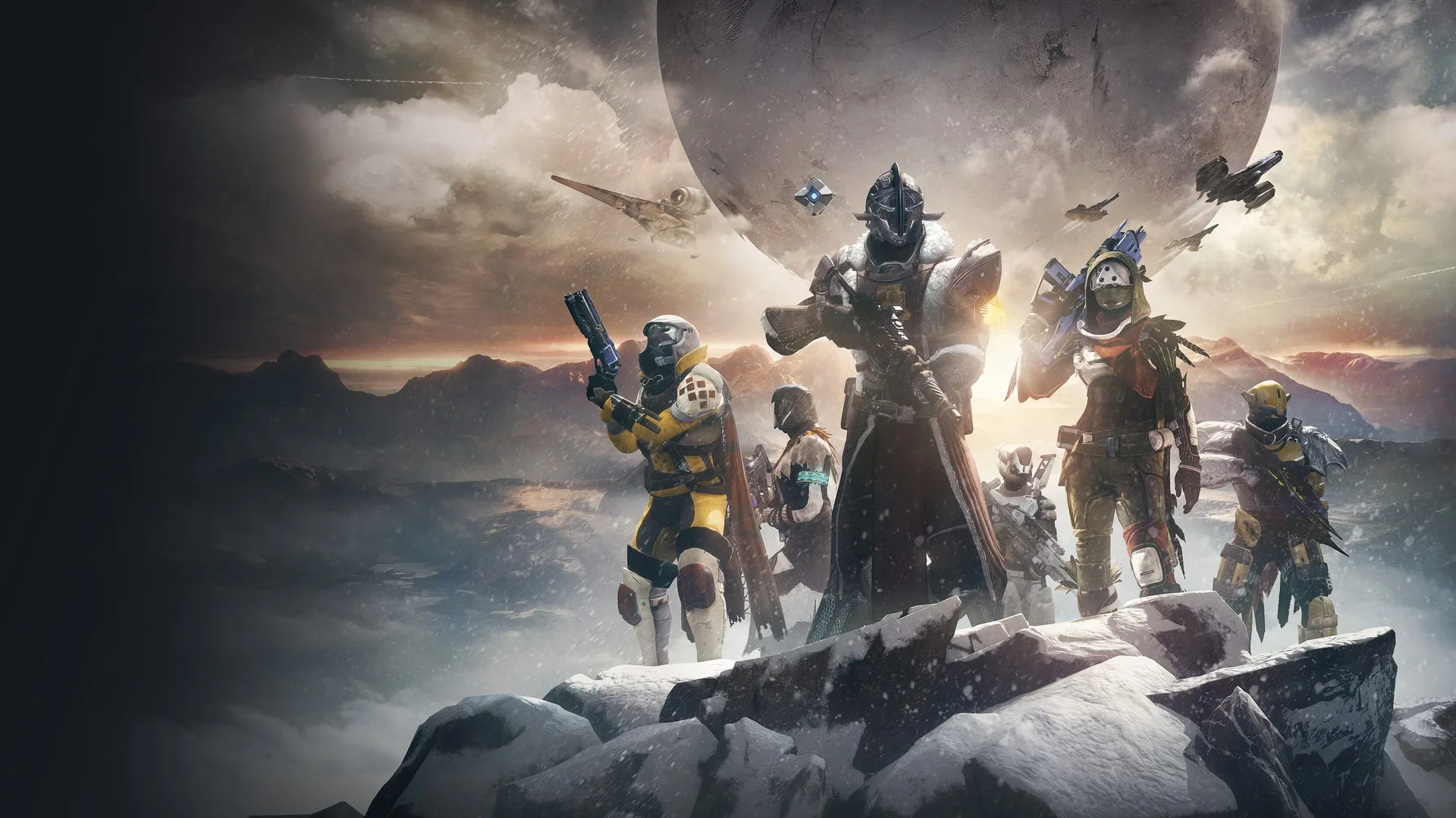 Immagine ufficiale di Destiny, lo sparatutto di Bungie del 2014 mai uscito su PC